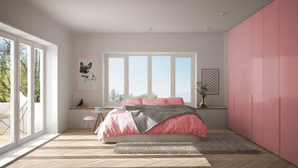 Thiết kế nội thất phòng ngủ Deccor phòng bằng tranh