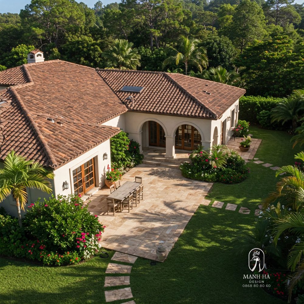 Kiến trúc biệt thự - Mạnh Hà Design