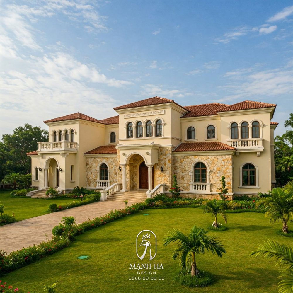 Kiến trúc biệt thự - Mạnh Hà Design