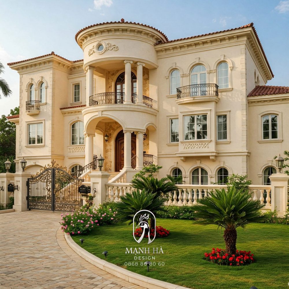 Kiến trúc biệt thự - Mạnh Hà Design