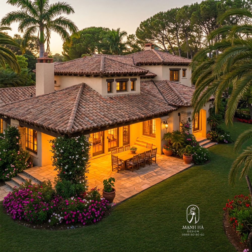 Kiến trúc biệt thự - Mạnh Hà Design
