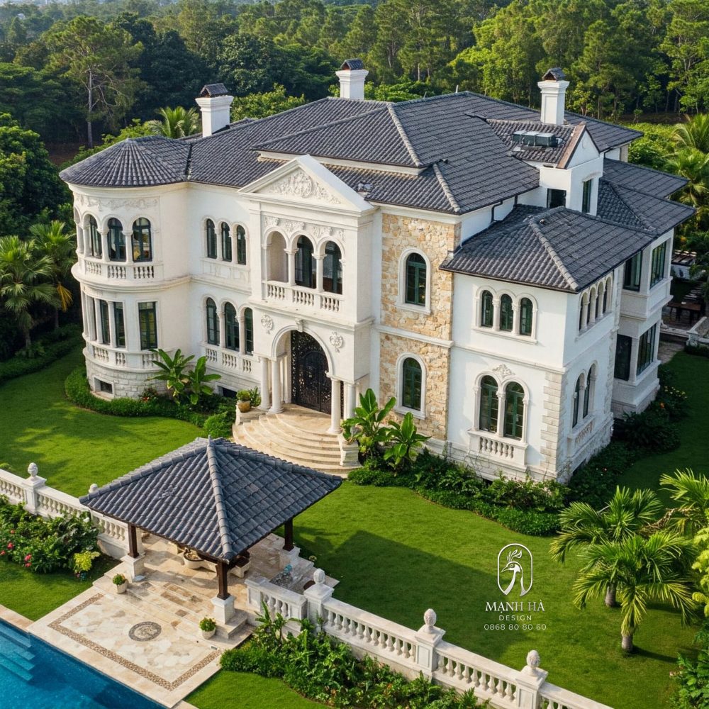 Kiến trúc biệt thự - Mạnh Hà Design