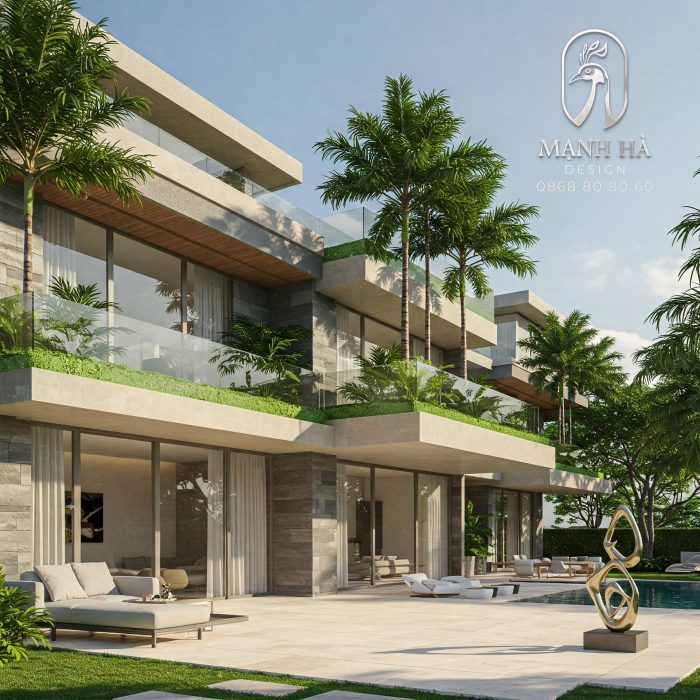 KIẾN TRÚC NHÀ PHỐ - MẠNH HÀ DESIGN