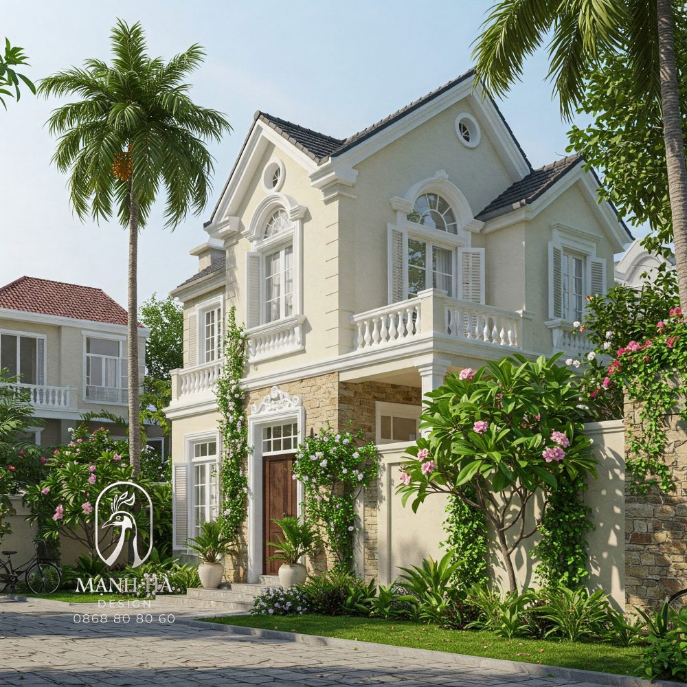 Kiến trúc biệt thự - Mạnh Hà Design
