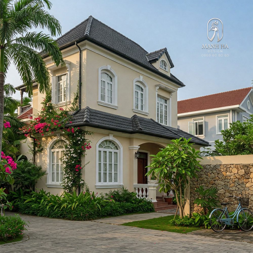 Kiến trúc biệt thự - Mạnh Hà Design