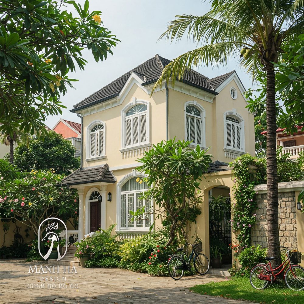 Kiến trúc biệt thự - Mạnh Hà Design