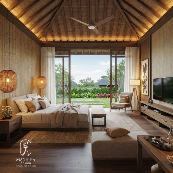 Nội thất biệt thự hiện đại - Mạnh Hà Design