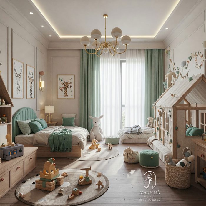 Nội thất biệt thự hiện đại - Mạnh Hà Design