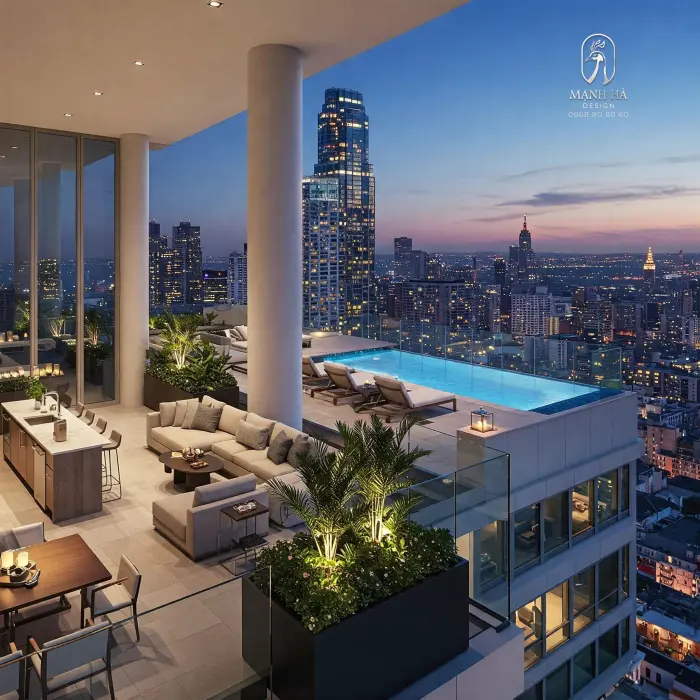 Penthouse - Duplex - Mạnh Hà Design