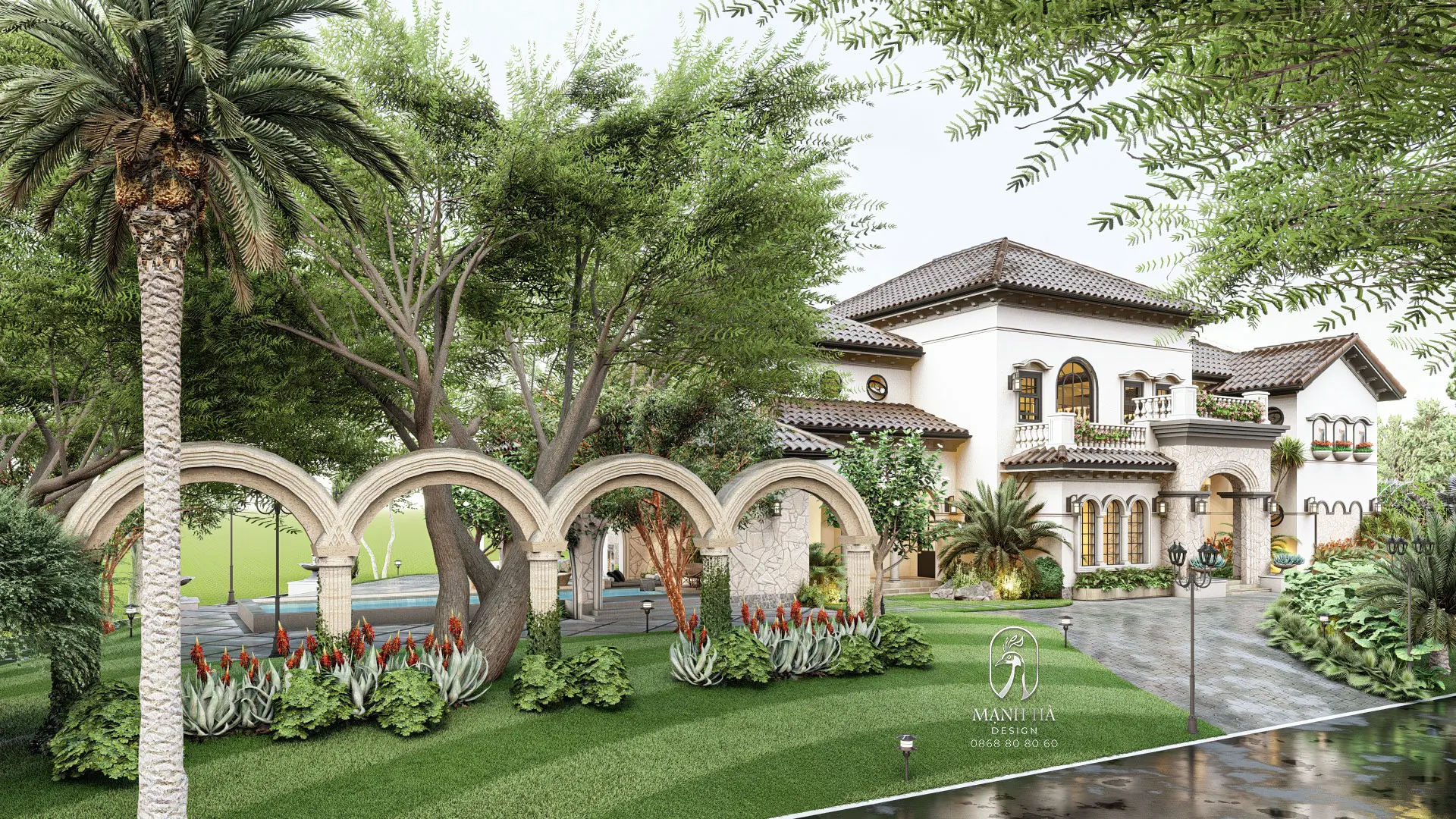 PHONG CÁCH ĐỊA TRUNG HẢI - KIÊN GIANG - VILLA