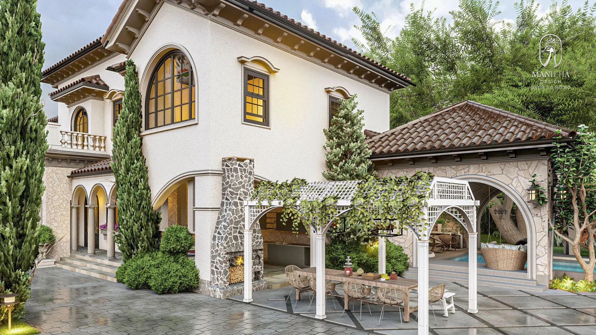 PHONG CÁCH ĐỊA TRUNG HẢI - KIÊN GIANG - VILLA