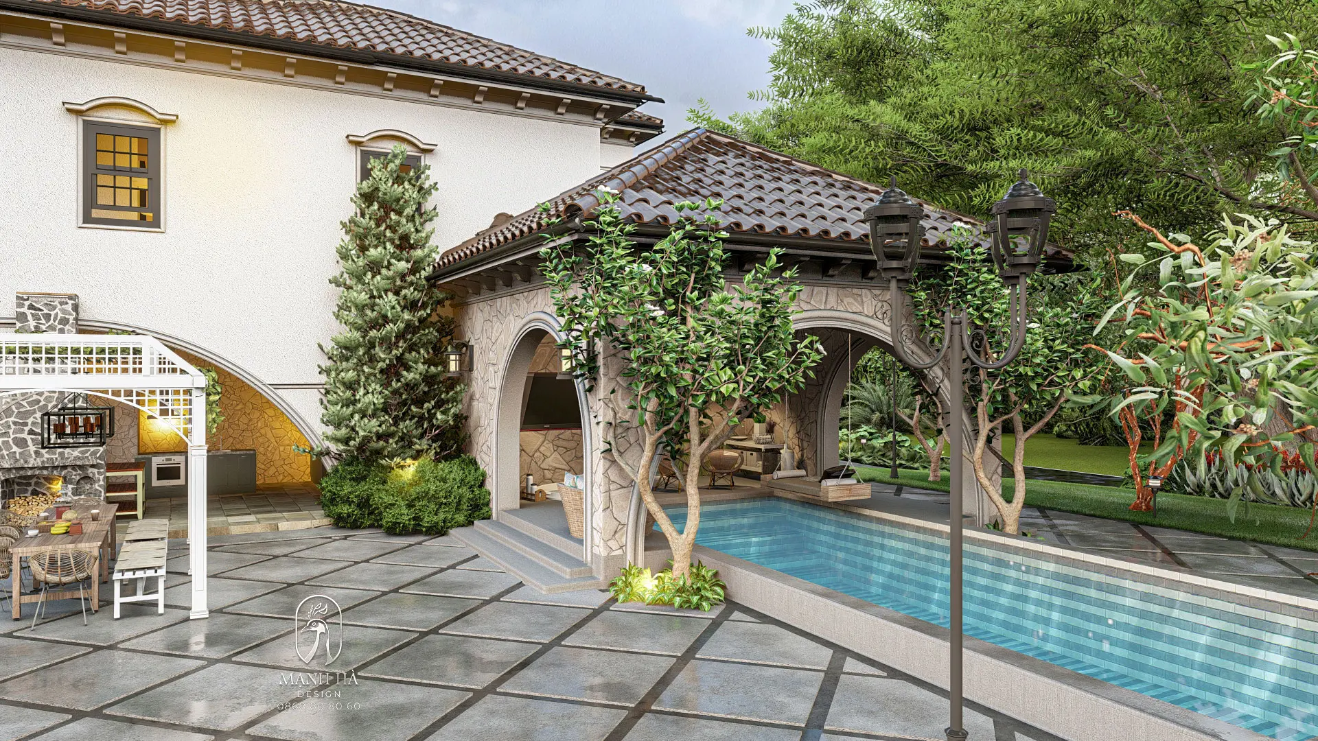 PHONG CÁCH ĐỊA TRUNG HẢI - KIÊN GIANG - VILLA