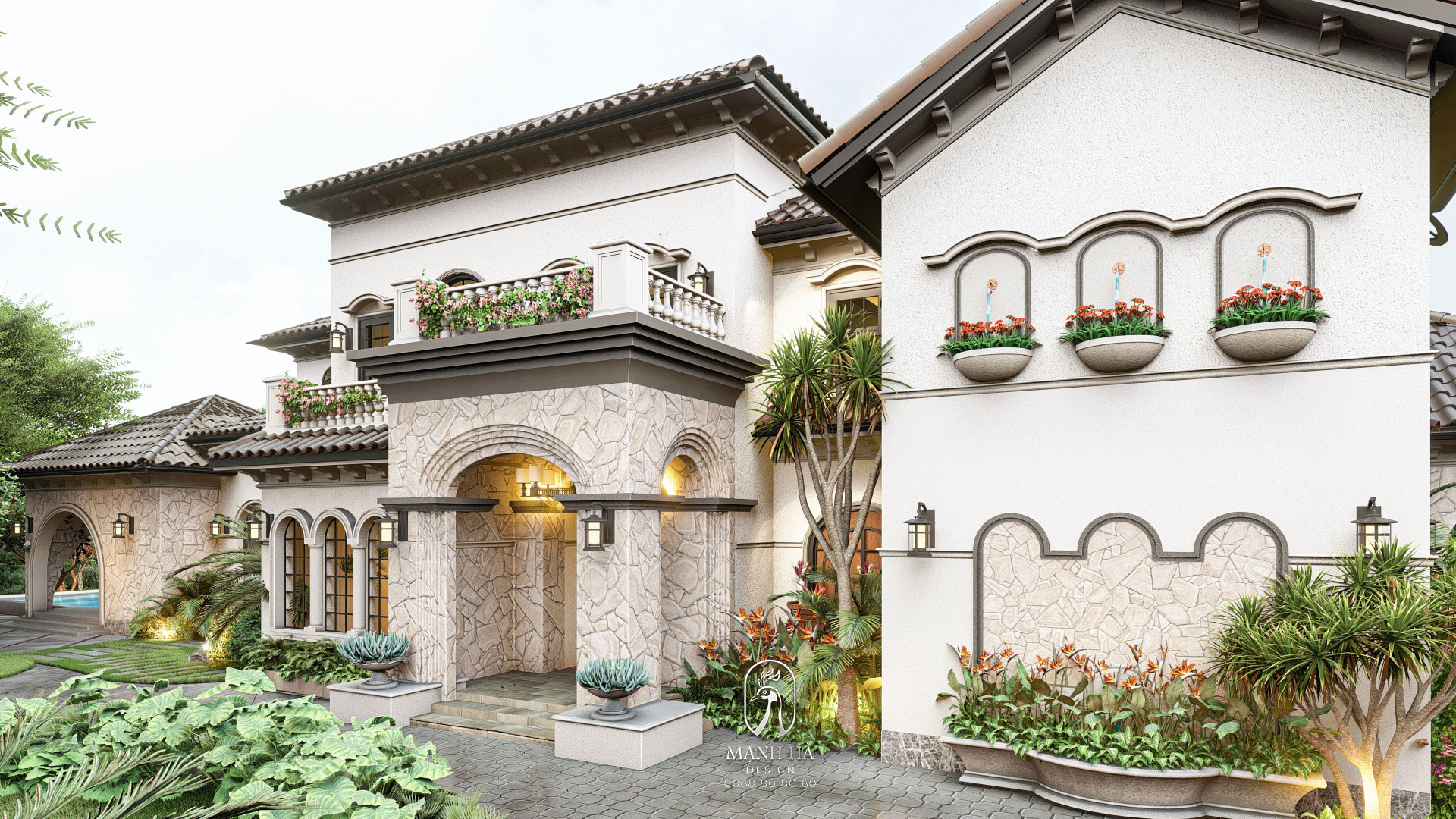 PHONG CÁCH ĐỊA TRUNG HẢI - KIÊN GIANG - VILLA