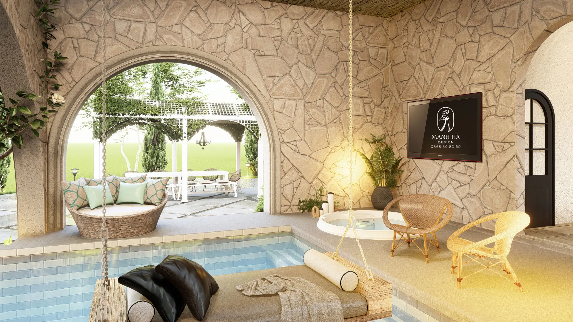 PHONG CÁCH ĐỊA TRUNG HẢI - KIÊN GIANG - VILLA